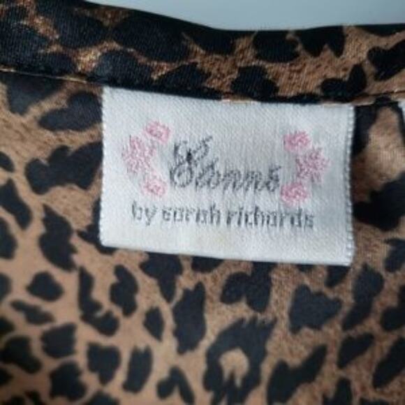 Cheetah Print Sleeveless Tank Top Blouse Plus Size 26/28W - Picture 11 of 12